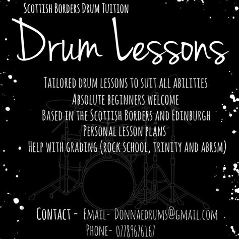 Scottish Borders Drum Tuition